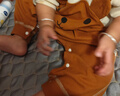 周六福銀手鐲女999足銀聰明伶俐銀鐲寶寶款BF105913 鐲臂直徑約3.1mm 曬單實(shí)拍圖