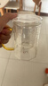 雅集筑茗玻璃茶杯茶水分離玻璃杯帶蓋帶玻璃內(nèi)膽辦公家用耐熱泡茶杯 曬單實(shí)拍圖