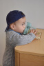 Grosmimi格罗咪咪吸管杯婴儿童学饮PPSU进口宝宝喝奶喝水杯子防漏防摔奶瓶 新橄榄绿重力球款 300ML 实拍图