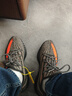 阿迪達斯Yeezy350夏日透氣椰子男女休閑鞋HQ7045 43 曬單實(shí)拍圖