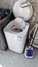 美的（Midea）迷你洗衣機 MB30VH36E 3KG嬰兒小型兒童內衣洗衣機 全自動(dòng)波輪 高溫煮洗 除菌除螨宿舍 以舊換新 曬單實(shí)拍圖