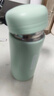 【全網(wǎng)爆款】迷你口袋保溫杯304不銹鋼水杯便攜可愛(ài)水杯女生 淡青色 150ml 曬單實(shí)拍圖