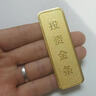 中國黃金 Au9999黃金梯形投資金條100g 曬單實(shí)拍圖