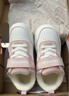 基諾浦（ginoble）兒童棉鞋秋冬季軟底學(xué)步鞋1-5歲男女童機能鞋GY1502 白色/粉色 25.5 160mm 適合腳長(cháng)156-165mm 曬單實(shí)拍圖