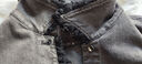 日著(zhù)設計師品牌女裝早春新款小眾寬松百搭短款休閑牛仔外套 梅雨黑 L 曬單實(shí)拍圖
