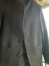 Fazeya恒源祥中山裝立領(lǐng)西服男短款羊毛呢外套男修身商務(wù)休閑爸爸裝 黑色 175/92A 曬單實(shí)拍圖