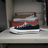 匡威（Converse）1970s男女鞋經(jīng)典低幫情侶帆布鞋運(yùn)動(dòng)休閑板鞋學(xué)生鞋多巴胺 162058C 經(jīng)典低幫黑 43 /9.5 曬單實(shí)拍圖