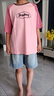G.DUCKKIDS童裝女童夏裝套裝兒童衣服中大童短袖T恤短褲兩件套6-9女孩休閑裝 粉T【單件】 160 尺碼13~14歲【150-160cm】cm 曬單實(shí)拍圖