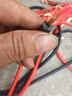 汽車(chē)電瓶線(xiàn)搭火線(xiàn)純銅接電瓶連接線(xiàn)打火搭電線(xiàn)過(guò)江龍夾子搭電車(chē)用 3.0排量以下（3米正負2根） 曬單實(shí)拍圖