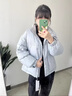 雪中飛（SNOWFLYING）短款羽絨服女士2025冬季新款時(shí)尚立領(lǐng)百搭休閑舒適加厚保暖外套 白色 M (160) /100-120斤 曬單實(shí)拍圖