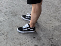 VANS范斯官方 經(jīng)典款Old Skool黑色復古街頭男女鞋板鞋低幫 黑色 42.5 曬單實(shí)拍圖