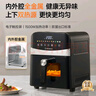 西屋（Westinghouse）可視化空氣炸鍋6升大容量金屬內腔體多功能烤箱免翻面炸鍋 WKZ60H10 曬單實(shí)拍圖