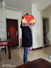娜爾思（NAERSI）【棉服】氣質(zhì)連帽棉衣女秋冬新通勤中長外套 黑色 L 曬單實拍圖