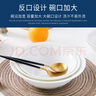 品聚德（PURJADE）骨瓷碗5.5-9英寸家用吃飯碗反口面碗斗笠碗純白陶瓷大號湯碗面碗 6英寸骨瓷斗笠碗4個(gè) 曬單實(shí)拍圖