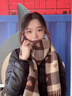 締晶圍巾女秋冬季2025新款手套圍脖生日禮物女士送女生老婆小眾高級感 【限時(shí)福利款】A130愛(ài)心圍巾+暖手寶+保溫杯套裝 曬單實(shí)拍圖