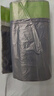 e潔抽繩垃圾袋灰色45*50cm6卷共360只1.8絲免撕手提穿繩加厚雙層膜 曬單實(shí)拍圖