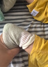 貝肽斯嬰兒襪子春秋季網(wǎng)眼薄款兒童襪子新生兒寶寶中筒襪男女童地板襪 赫爾伯德【50s新疆棉 柔軟耐穿】 1-3歲 （建議腳長(cháng)12-14cm） 曬單實(shí)拍圖