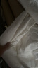 富安娜 雅梦 100%蚕丝纯棉面料四季春秋被加大空调被4.7斤 230*229cm 白 实拍图