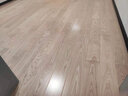 帝諾居 北美白蠟木實(shí)木地板淺色原木本色地熱地暖鎖扣地板 A061白蠟木本色910X125X平扣 平米 曬單實(shí)拍圖