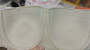 怡倩【大胸隱形穿搭】無肩帶內(nèi)衣女聚攏防滑顯小裹胸抹胸?zé)o痕文胸 絲襪奶茶膚 75B 曬單實(shí)拍圖
