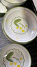 康陌（KANGMO）碗具套裝家用新款高溫釉下彩小清新陶瓷碗盤(pán)餐具整套鈴蘭兔18頭 曬單實(shí)拍圖
