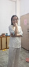 莫代爾女士睡衣女家居服中國(guó)風(fēng)冰絲透氣夏季套裝輕奢旗袍式半袖長(zhǎng)褲新款 白茶清歡 M (80-100) 曬單實(shí)拍圖