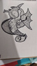得力（deli）A4/40張牛皮紙款專(zhuān)業(yè)美術(shù)素描本本彩鉛繪畫(huà)本涂鴉本中性筆可用女孩兒童國慶出游禮物學(xué)生國慶出游 曬單實(shí)拍圖