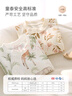童泰（TONGTAI）嬰兒連體衣春秋純棉新生兒衣服初生寶寶哈衣睡衣滿月家居爬服 綠色雨林 80cm 曬單實拍圖
