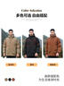 吉普（JEEP）加厚棉服男士冬季新款防風(fēng)御寒休閑棉襖子連帽工裝棉衣秋冬外套男 曬單實(shí)拍圖