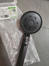 浴曼斯創(chuàng  )意花灑五檔調檔大出水沐浴淋浴增壓大水量浴室家用洗澡 【一鍵止水款】一個(gè)裝 曬單實(shí)拍圖