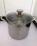 韓笑食品級(jí)加厚316不銹鋼高湯鍋燃?xì)庠铍姶艩t家用加深燉鍋大號(hào)煮湯鍋 【德國(guó)316】蒸格+防燙高湯鍋 28cm 曬單實(shí)拍圖
