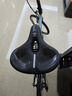 大行（DAHON）折疊自行車(chē)配件車(chē)座p8k3坐墊公路車(chē)座鞍單車(chē)減震座椅14-24寸通用 大坐墊【黑色】 曬單實(shí)拍圖