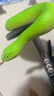 靈潁仿真硅膠竹葉青五步蛇玩具模型軟膠眼鏡蛇動物響尾蛇超長嚇人整蠱 翠綠色[竹葉青]75厘米_Q彈軟 曬單實拍圖