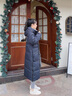 波司登冬季太空系列羽絨服男女同款裝長(cháng)款連帽新國標90絨外套 曬單實(shí)拍圖