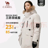 駱駝（CAMEL）【極寒系列】羽絨服沖鋒衣男女秋冬可拆卸毛領(lǐng)加厚工裝派克外套 曬單實(shí)拍圖