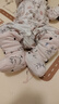 棉谷朵嬰兒純棉花手工春秋棉鞋新生兒居家冬季加厚保暖軟底不掉跟護腳套 曬單實(shí)拍圖