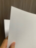 易利丰(elifo)白卡纸a4白色卡纸硬纸加厚打印纸A4名片纸 白纸 白色纸 手工纸 封面纸160g50张 实拍图