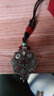 藏漢屋 復(fù)古民族風(fēng)八吉祥蓮花牌可打開項鏈吊墜嘎烏盒長款毛衣鏈女大 銀色八吉祥蓮花牌嘎烏盒 曬單實拍圖