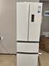 美的（Midea）340法式多門四開門小戶型一級能效雙變頻家用冰箱國家補(bǔ)貼20%超薄風(fēng)冷無霜節(jié)能MR-340WFPE白色 曬單實拍圖