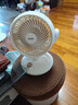 海爾（Haier）空氣循環(huán)扇電風(fēng)扇家用桌面臺式節能省電宿舍辦公室臺面循環(huán)對流大風(fēng)力左右搖頭風(fēng)大音輕 【90度仰吹】搖頭大風(fēng)量旋鈕款HFX-J2050A 曬單實(shí)拍圖