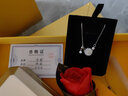 法蔻（farcoko）首飾品牌貝殼小雛菊項鏈女銀鎖骨鏈生日紀(jì)念日情人節(jié)禮物送女友 小雛菊項鏈 曬單實(shí)拍圖