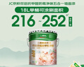 三棵樹(shù)漆乳膠漆JC雙倍防霉抗甲醛凈味五合一墻面油漆涂料18L【京倉白漆】 曬單實(shí)拍圖