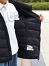 巴拉巴拉童裝兒童羽絨服冬裝男童女童寶寶短款輕薄外套親子裝時(shí)尚 黑色90001-灰鴨絨 130cm 曬單實(shí)拍圖