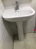 丹斯提尼換熱器家用換熱器衛(wèi)生間地暖廁所用熱水交換器儲水式過水熱即熱式 7063即熱式中心距600/6柱 曬單實拍圖