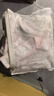 全棉時(shí)代嬰兒抱被秋冬加厚可脫膽純棉新生兒包被產(chǎn)房包巾 雀舞花園90cm 曬單實(shí)拍圖