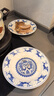 富玉陶瓷青花玲瓏餐具套裝景德鎮(zhèn)高溫釉下彩家用碗碟高檔禮盒 孔雀20頭 曬單實拍圖