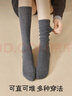 俞兆林3雙堆堆襪子女款秋冬季配靴子中筒襪無(wú)骨小腿襪套棉襪百搭長(cháng)筒襪 曬單實(shí)拍圖