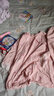 新一步（XINYIBU）純棉女士七分袖長(zhǎng)褲夏季休閑優(yōu)雅透氣家居服套裝可外穿 33150豆蔻粉 XL （115-130斤） 曬單實(shí)拍圖