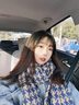 JIOESC圍巾女披肩兩用時(shí)尚加厚保暖情侶圍脖送女生老婆輕奢生日新年禮物 輕奢品牌時(shí)尚百搭ck風(fēng)【藏青色】 曬單實(shí)拍圖