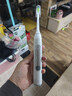 飛利浦（PHILIPS）【肖戰推薦】電動(dòng)牙刷鉆石3系Pro  生日禮物 成人 情侶款送男生/女友 深層清潔HX5272/03白色  曬單實(shí)拍圖